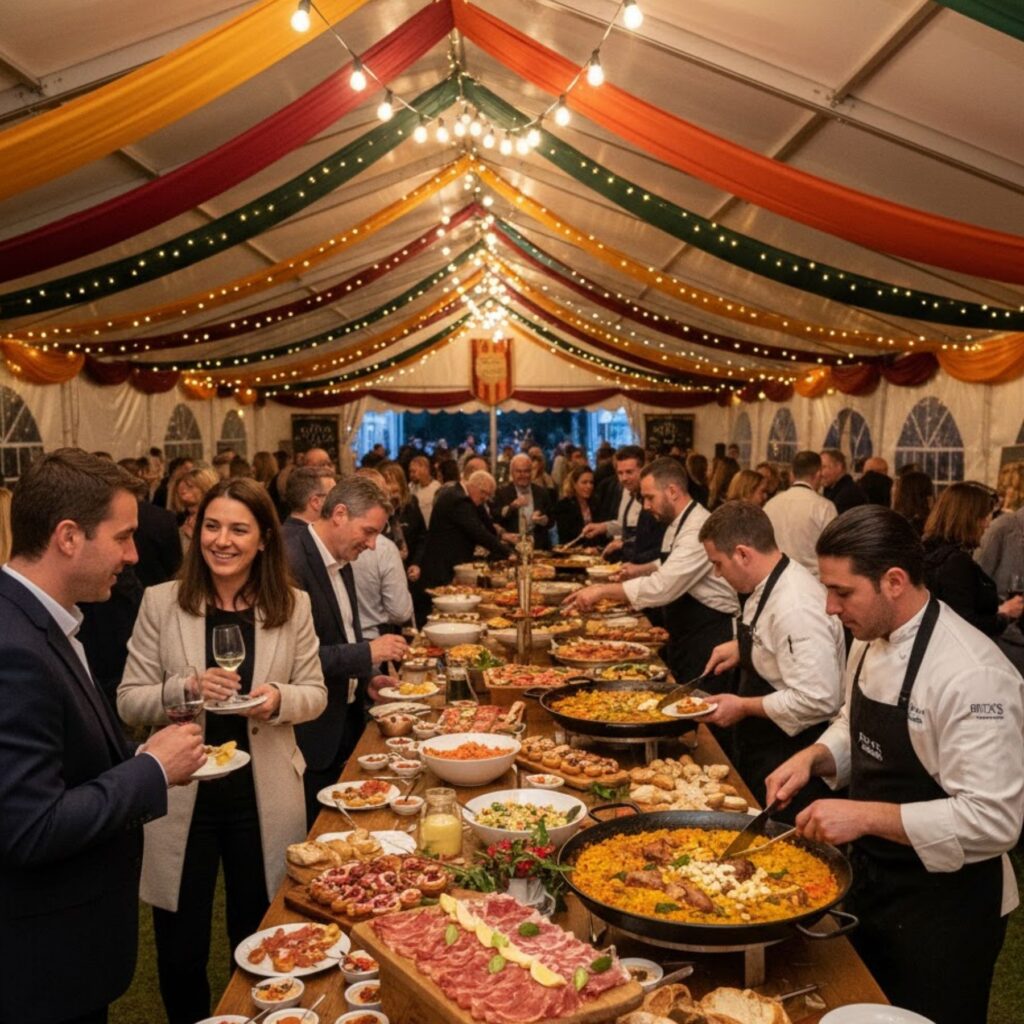 Cómo organizar un evento gastronómico