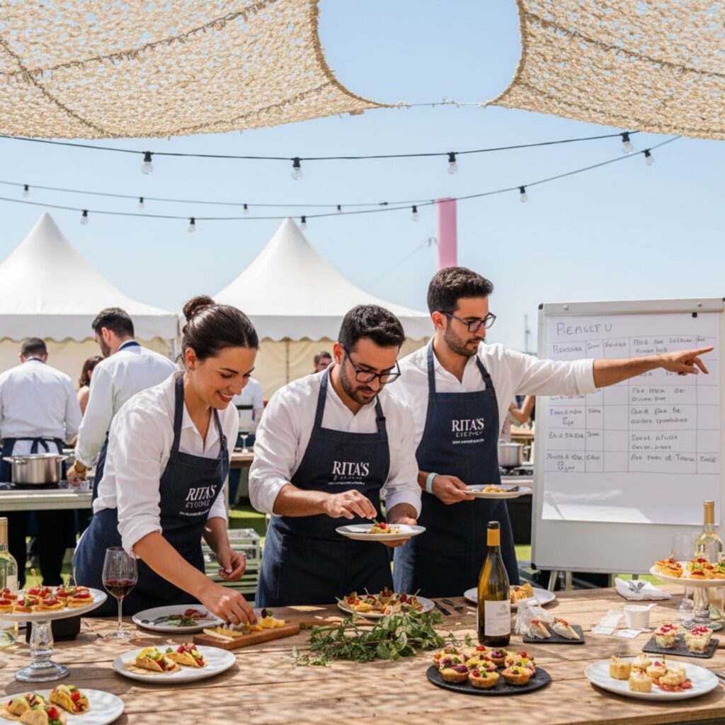 Cómo organizar un evento gastronómico exitoso